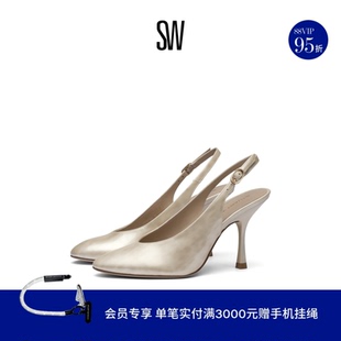 【限时礼遇】【春夏新品】SW MADISON SLINGBACK 85 露跟高跟鞋女