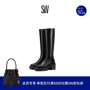 BOOT HIGH KNEE 秋冬厚底骑士靴长筒靴女及膝靴 SOHO