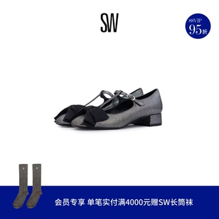 ARIELLA STRAP 蝴蝶结绑带粗跟高跟鞋 PUMP 女 春夏新品