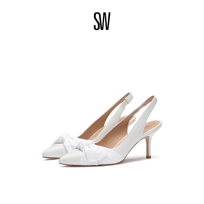 SW通勤风高跟鞋浅口单鞋女