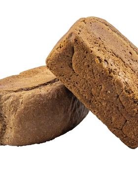 Russian style black whole wheat brown bread no sugar 列巴