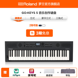 5电子琴 KEYS Roland罗兰 GOKEYS5音乐创作键盘电钢琴便携61键GO