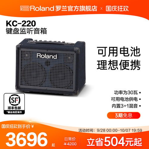 roland罗兰立体声键盘监听音箱