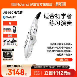 Roland罗兰AE 电吹管老年人初学管乐民乐简单易学电子萨克斯 05C