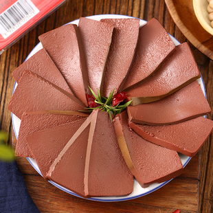 飞龙鸭血300g盒装毛血旺涮火锅食材麻辣烫配菜鲜嫩真鸭血旺无腥味