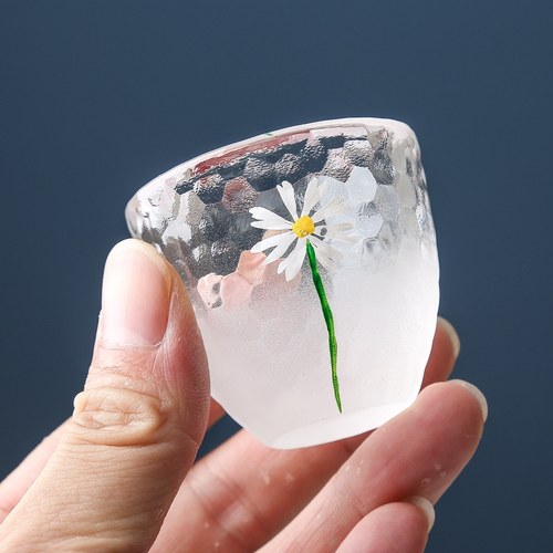 云雾玻璃家用一两一小酒杯