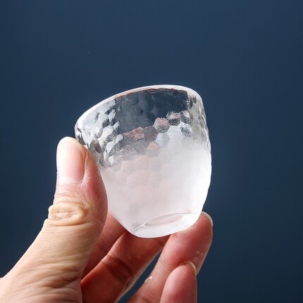 云雾玻璃小酒杯白酒杯酒壶酒盅小号酒杯子一两一口杯烈酒杯清酒杯