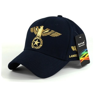 高端美国战鹰棒球帽 鸭舌帽 坚挺有型不软塌遮阳帽水洗全棉棒球帽