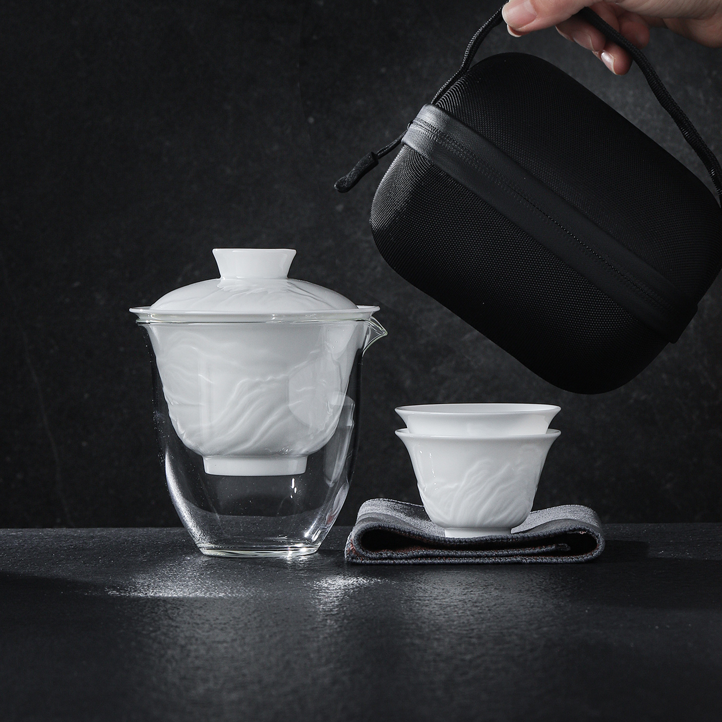 便携旅行茶具套组功夫茶具