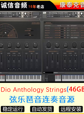 弦乐琶音连奏音源8Dio Anthology Strings Instrument康泰克音源