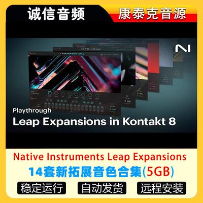 14套康泰克新拓展音色合集-NI Leap Expansions康泰克音源