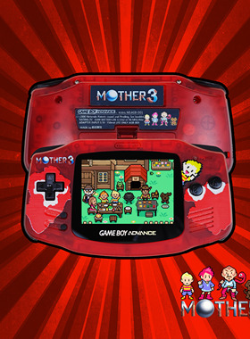 GBA GAMEBOY advance游戏机 彩色 高亮 SP NDSLPSP 妈妈3