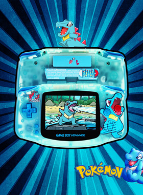 GBA GAMEBOY advance游戏机 彩色 高亮 SP NDSLPSP 小巨鳄