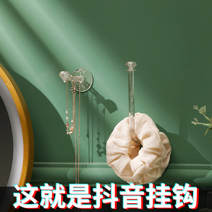 发箍收纳神器挂钩挂墙儿童头饰收纳首饰挂袋上墙挂墙项链展示挂架