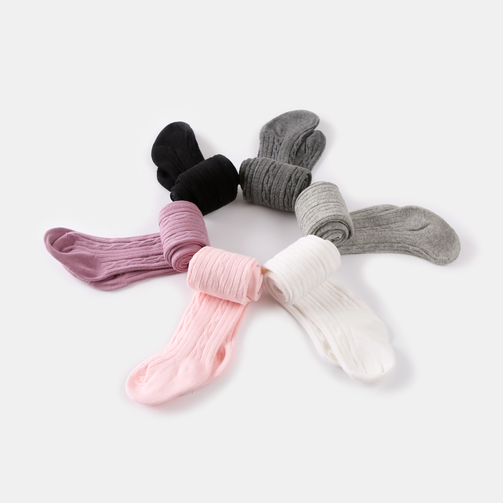 纯色连体裤袜打底开裆弹力童装