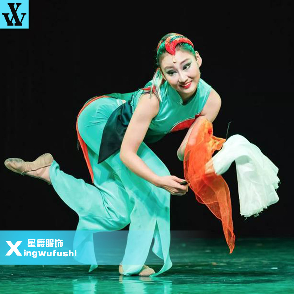 翠狐艺考胶州秧歌舞蹈服装