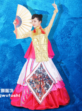 萨顶顶同款演出服装万物生表演服