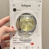 小众创意酒杯适用MagSafe手机磁吸懒人伸缩气囊支架强力吸附女