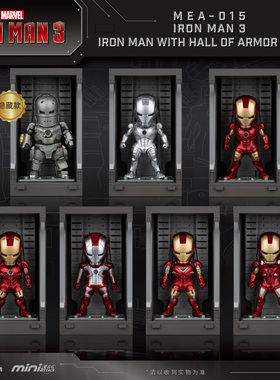 百亿补贴野兽王国钢铁侠格纳库MK2 MK6 马克7 发光手办盲盒礼物