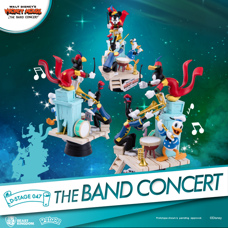 野兽王国迪士尼米老鼠摆件手办