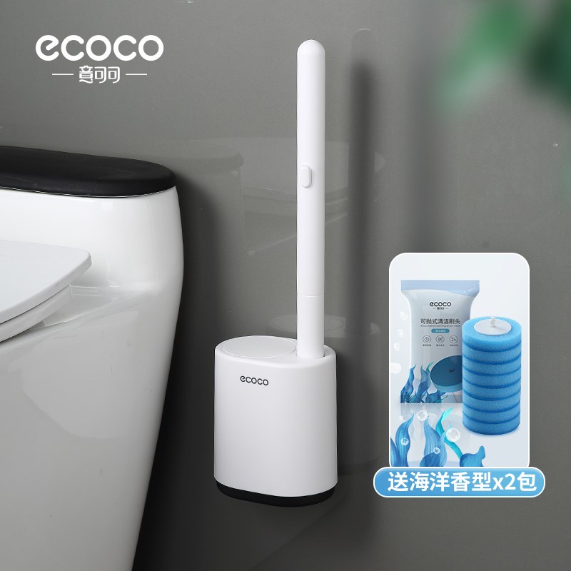 一次性马桶刷壁挂洗厕所刷子替换头家用无死角卫生间新款清洁神器