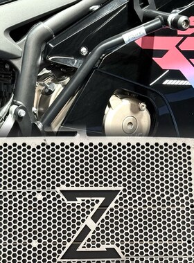 张雪机车500RR改装水箱防护护网