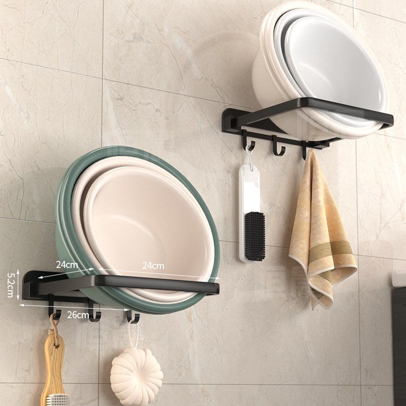 免打孔枪灰脸盆架卫生间壁挂收纳架浴室厕所墙上放洗脸盆置物架子,家庭/个人清洁工具,脸盆架,淘宝优惠券,粉丝福利购,淘宝优惠卷