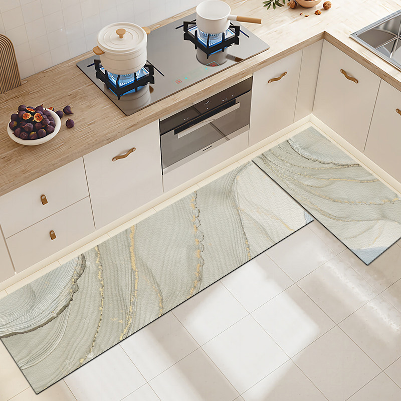 厨房地垫l形防滑防油可擦免洗矽藻泥吸水防脏地垫大尺寸地面铺垫,居家布艺,厨房地垫,淘宝优惠券,粉丝福利购,淘宝优惠卷
