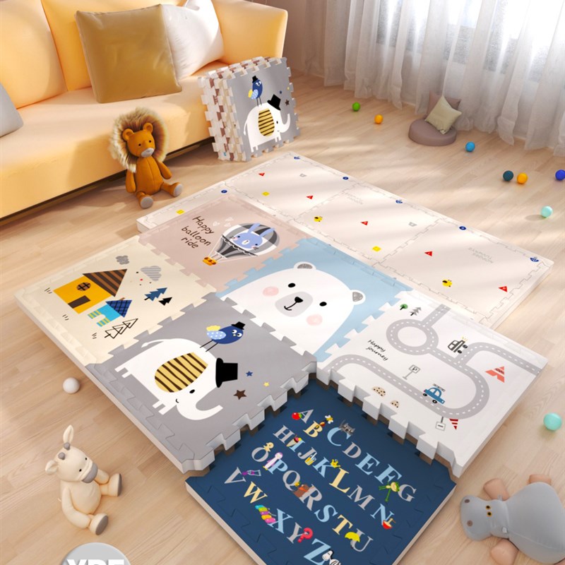 拼接爬行垫婴儿无毒无味爬爬垫加厚家用宝宝垫子儿童防摔地垫xpe