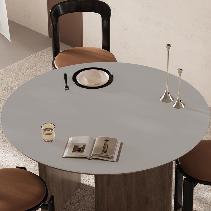 圆桌桌布纯色餐垫防水防油免洗防烫家用餐桌垫圆形台布茶几圆桌垫,居家布艺,桌布,淘宝优惠券,粉丝福利购,淘宝优惠卷