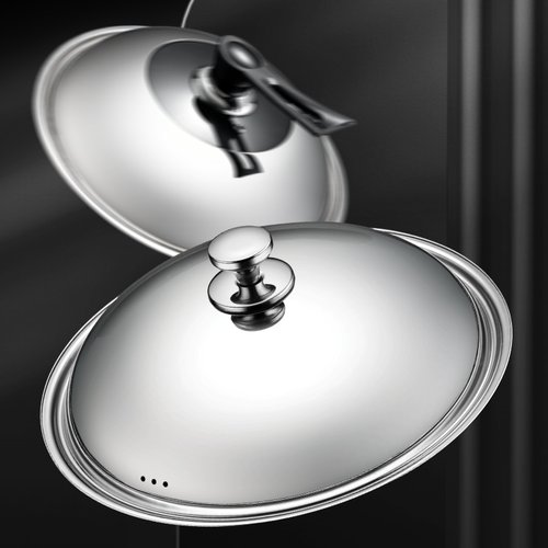 不锈钢34cm通用透明锅盖