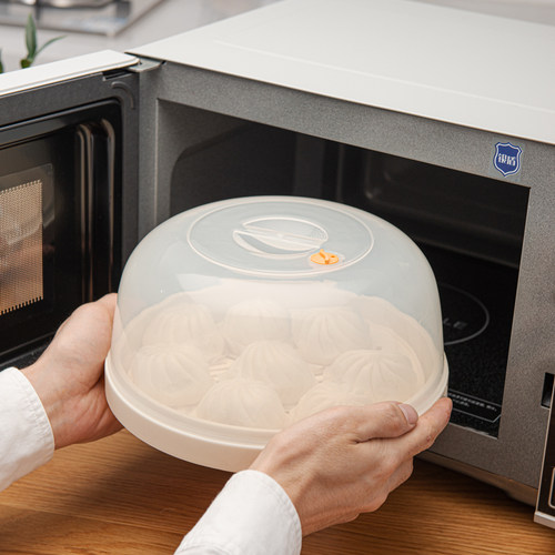 微波炉加热蒸盒蒸笼热馒头包子碗