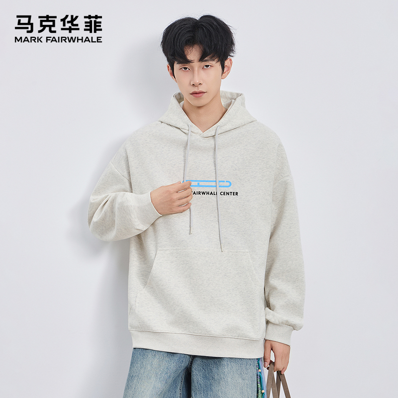马克华菲连帽卫衣男女2025