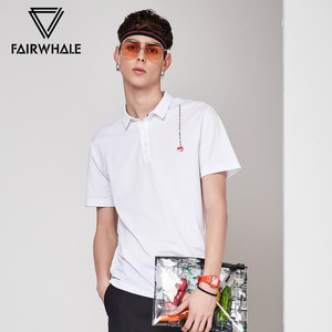 108元包邮 马克华菲 港风潮男Polo衫上衣