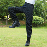 2025男士四季可穿户外劳保作训裤黑色暗格多兜保安工作裤耐磨透气，男装休闲裤，星座1712-3