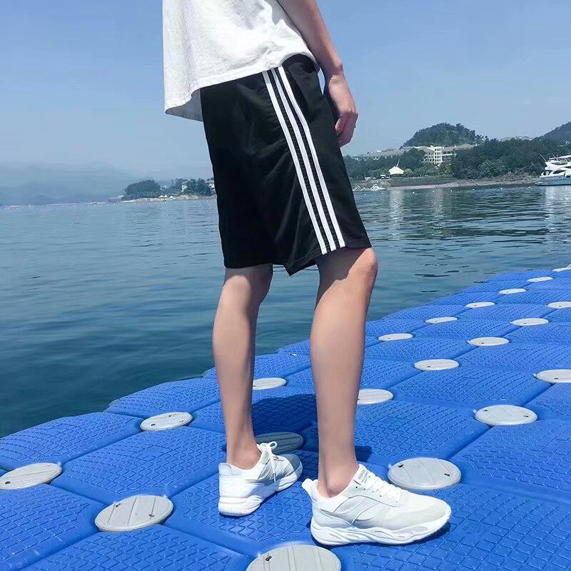 2025夏季男士短裤包邮直筒宽松三分跑步裤家居沙滩裤,男装牛仔裤,星座1712-3