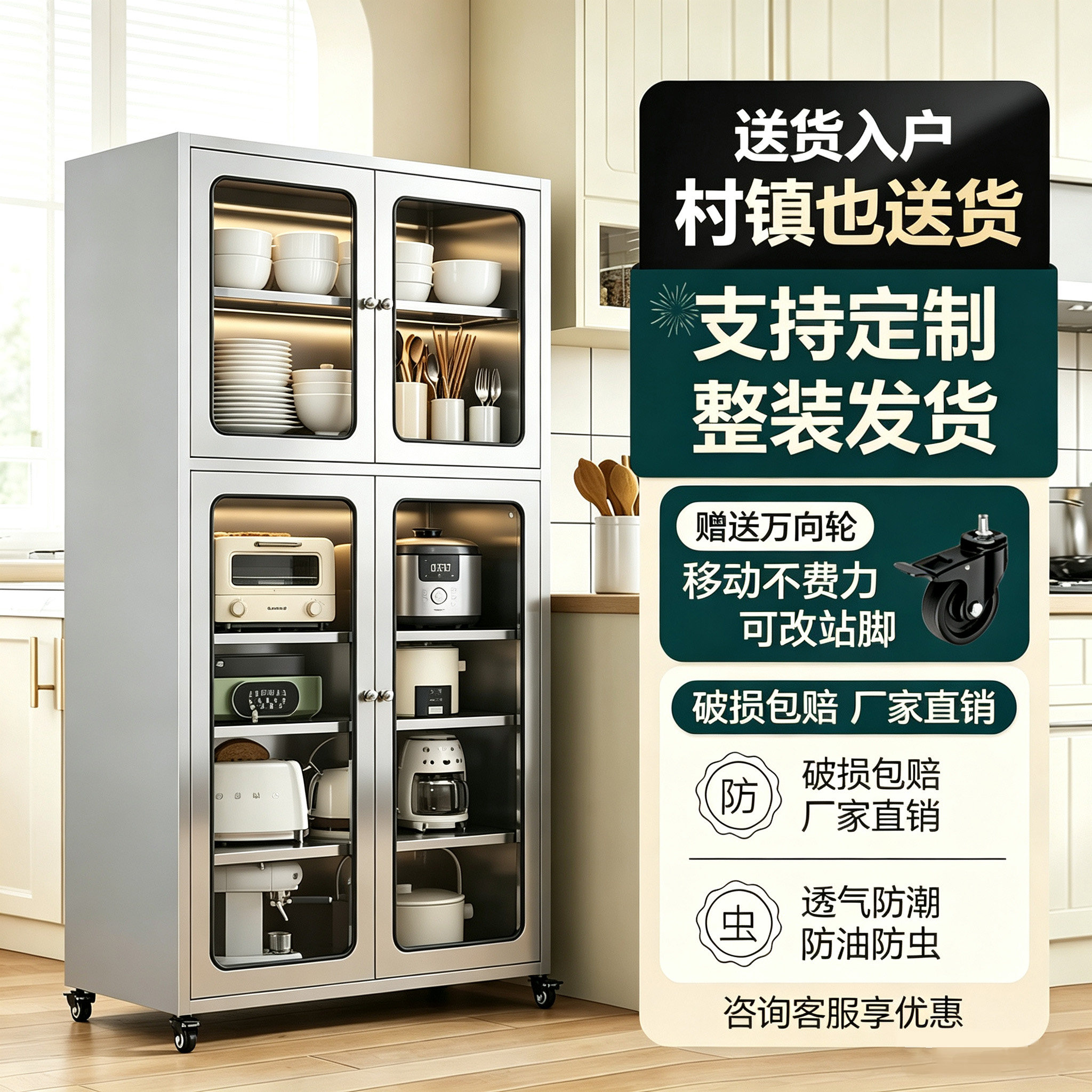 全不锈钢材质不惧乡下潮湿回南天图片