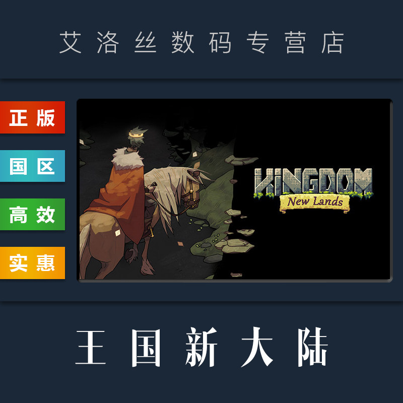 pc中文正版 steam平台 国区 游戏 王国新大陆 kingdom new lands
