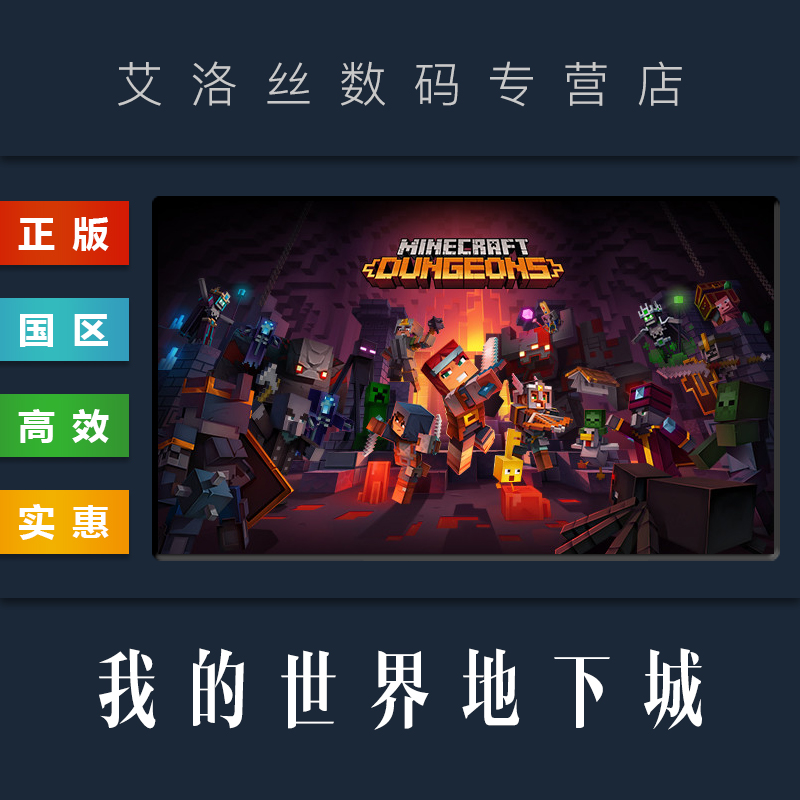 steam正版游戏我的世界地下城