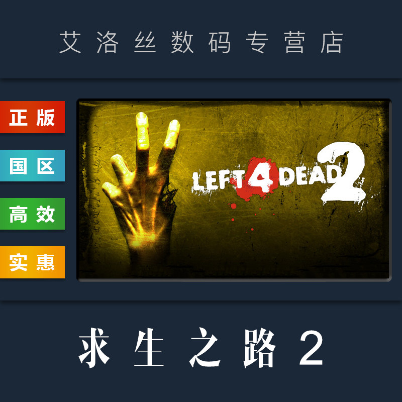 PC中文正版 steam平台 国区 联机游戏 求生之路2 Left 4 Dead 2 全新成品账号 L4D2属于什么档次？