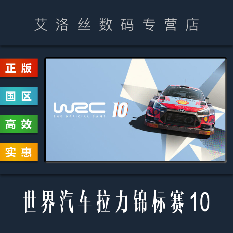 steam平台中文正版游戏WRC10