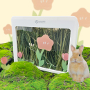 达洋草架可悬挂防卡兔草架豚鼠荷兰猪兔子草架大口径内置草架兔子