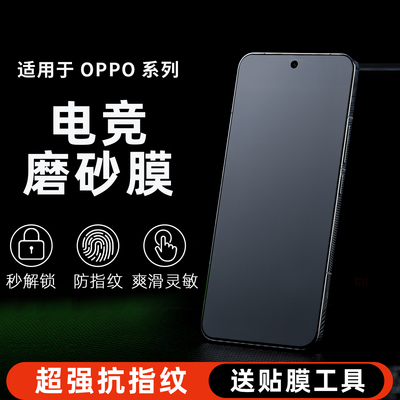适用opporeno系列磨砂水凝膜