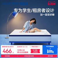 MLILY梦百合慢回弹记忆棉薄垫学生宿舍床垫单人5cm可折叠榻榻米