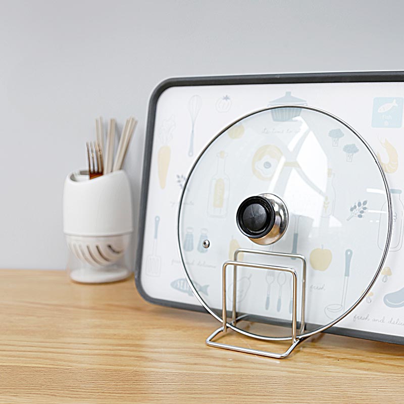 【匠心不锈钢】耐用砧板架锅盖架