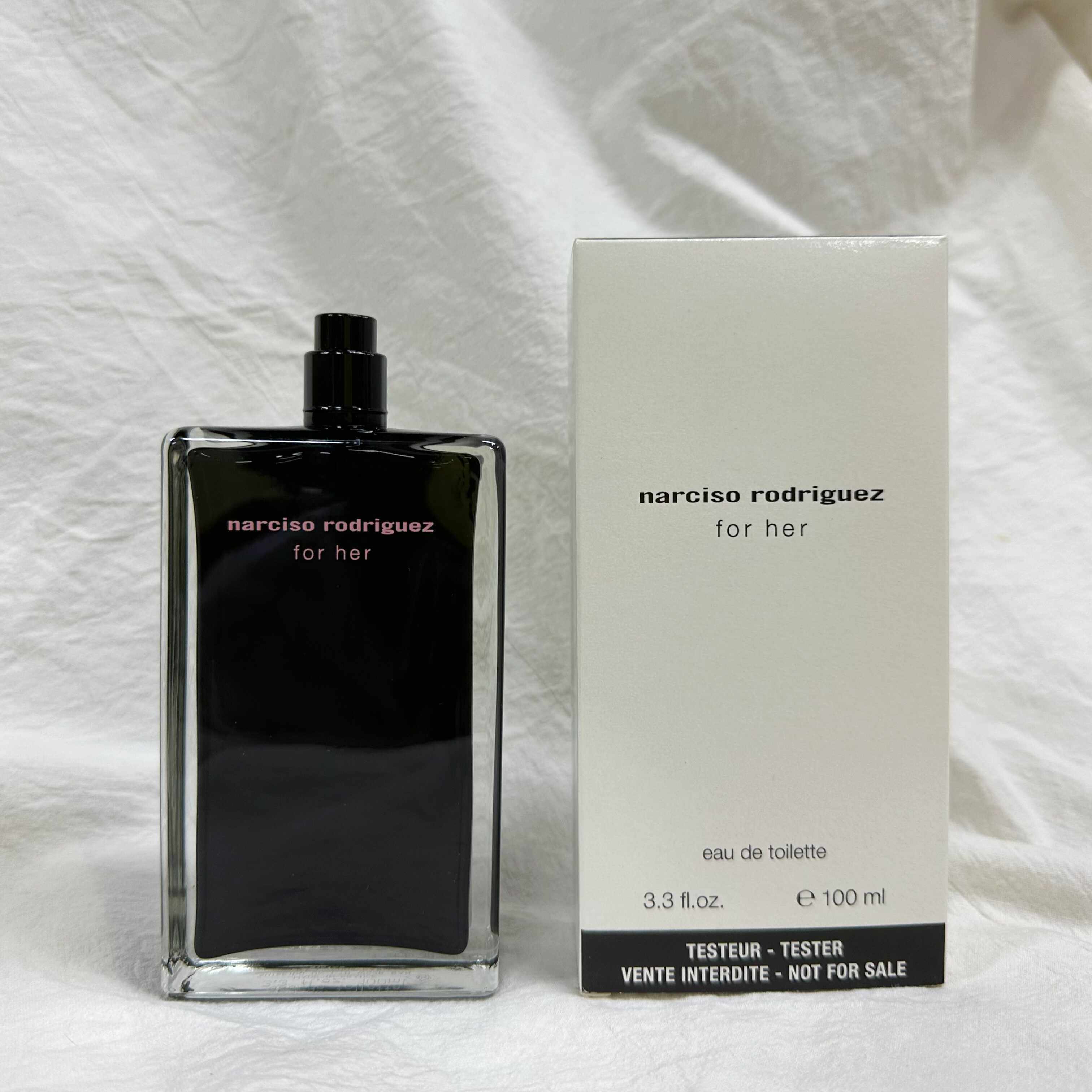 纳茜素纳西素黑瓶 她的同名女士淡香水for her 简装100ml 留香久