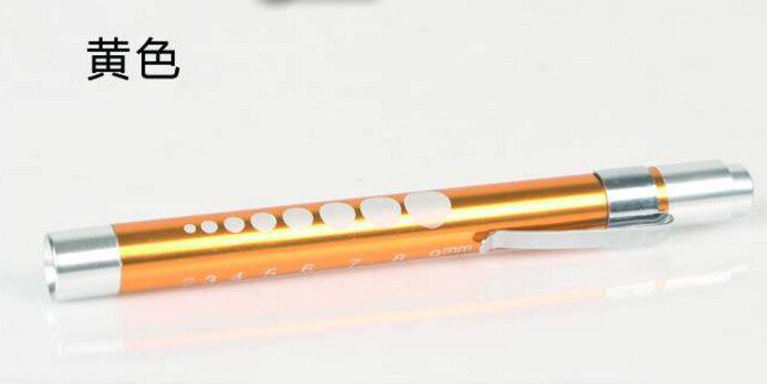 의사의 업그레이드된 펜 라이트 귀 라이트 구강 라이트 백색 라이트 노란색 라이트 학생 펜 라이트 가정용 맞춤형 손전등