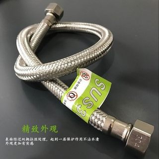 304不锈钢4分高压金属进水软管水管冷热马桶热水器防爆连接管编织