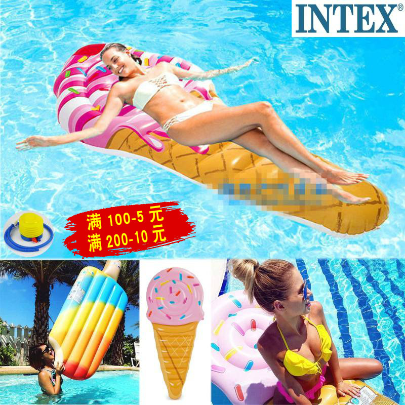 INTEX加厚出口水上乐园拍摄浮排