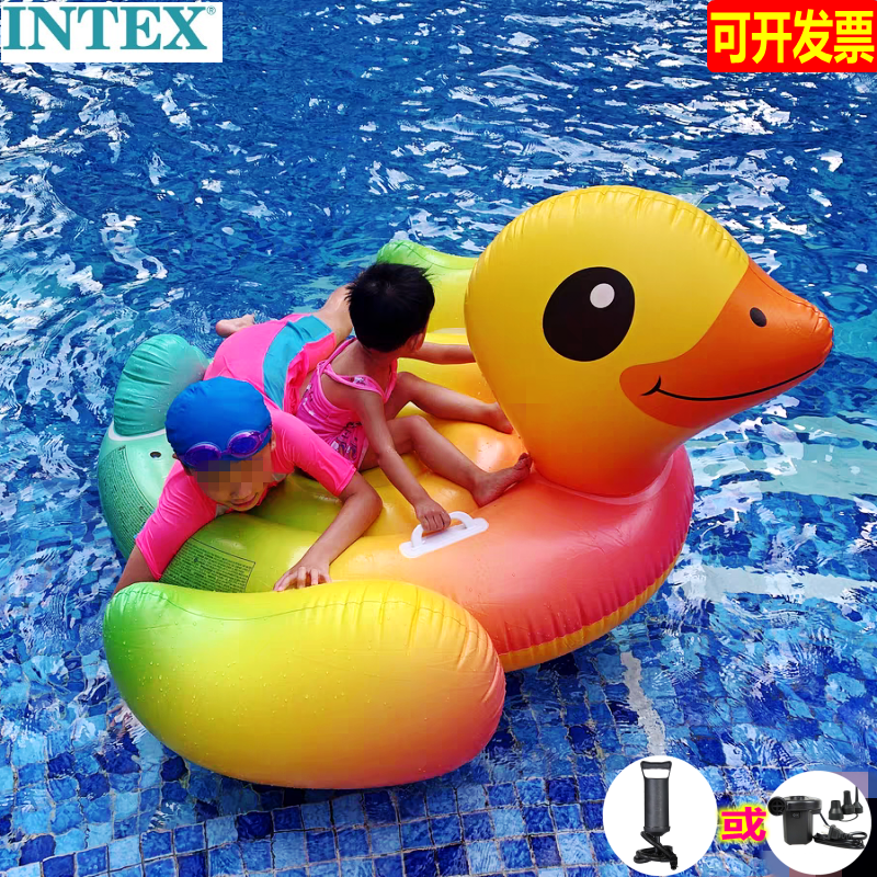 大号加厚动物坐骑儿童浮床道具
